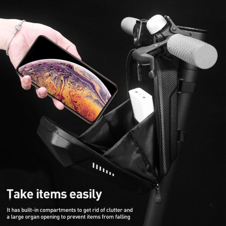 WILD MAN ES8 Electric Scooter EVA Hard Shell Handlebar Bag