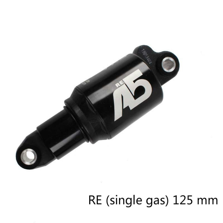 KindShock A5 Air Pressure Rear Shock Absorber Mountain Bike Shock Absorber Folding Bike Rear Liner, Size:125mm, Style:RR1 Dual Gas