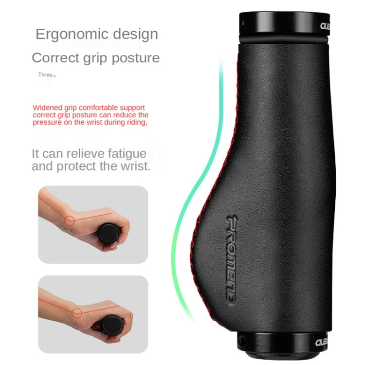 1 Pair PROMEND GR-502H Bicycle Mountain Bike Folding Bike Locking Ergonomic Meat Ball Gloves
