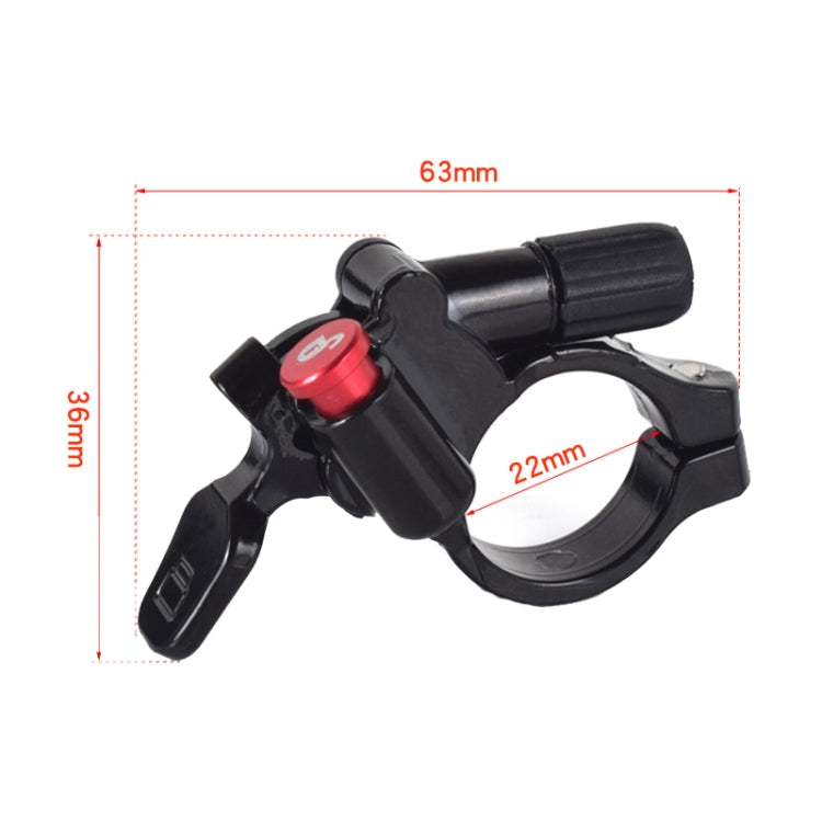 FMFXTR Bicycle Aluminum Alloy Front Fork Wire Controller, Style: