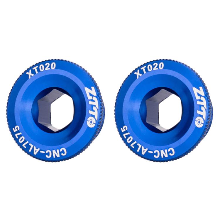 2pcs ZTTO Bicycle Aluminum Alloy Crank Cover Mountain Bike Crank Screws