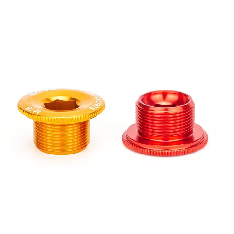 2pcs ZTTO Bicycle Aluminum Alloy Crank Cover Mountain Bike Crank Screws