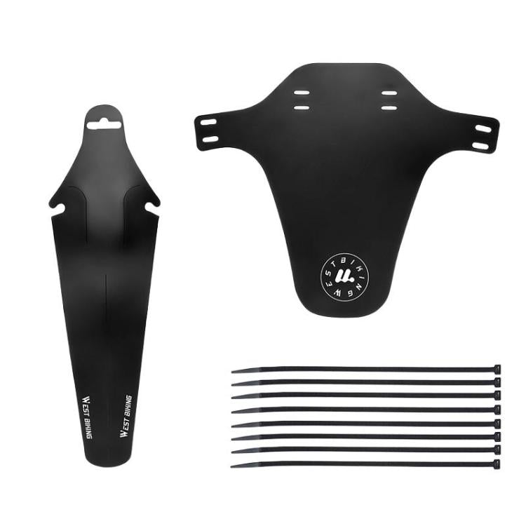 WEST BIKING YP0714043 Bicycle Front And Rear Fenders MTB Mountain Bike Fork Mudguard