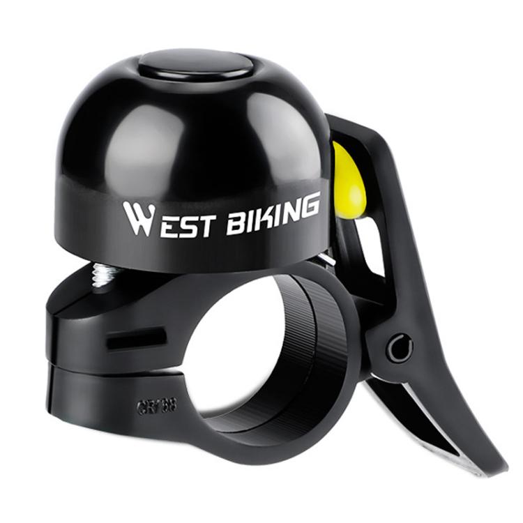 WEST BIKING YP0706059 Loud Bicycle Bell Thumb Bell For Folding Bikes Mountain Bikes Cycling Bell Gear