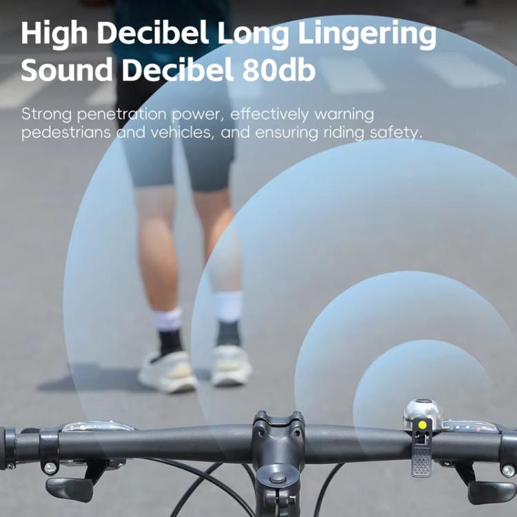WEST BIKING YP0706059 Loud Bicycle Bell Thumb Bell For Folding Bikes Mountain Bikes Cycling Bell Gear