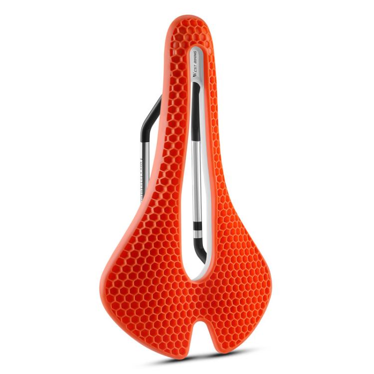 WEST BIKING YP0801258 Bicycle Honeycomb Shock Absorbing Ventilated Comfort Saddle For Road Bike Riding Equipment