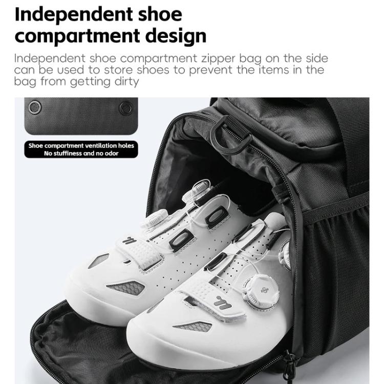 WEST BIKING YP0707413 Bicycle Multifunctional Storage Pannier Outdoor Travel Mountain Bik Rear Seat Tail Bag