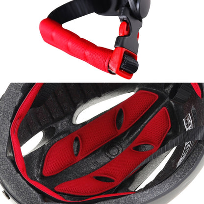 BASE CAMP dviratininkų šalmas su magnetiniais akiniais (56–62 cm)