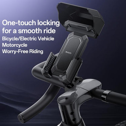 Yesido C331 360 Degree Adjustment Mechanical Locking Bicycle Phone Holder