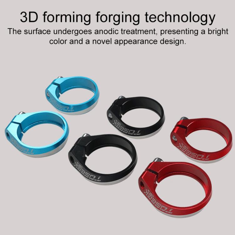 TOSEEK Aluminum Alloy Bicycle Seat Tube Clamp