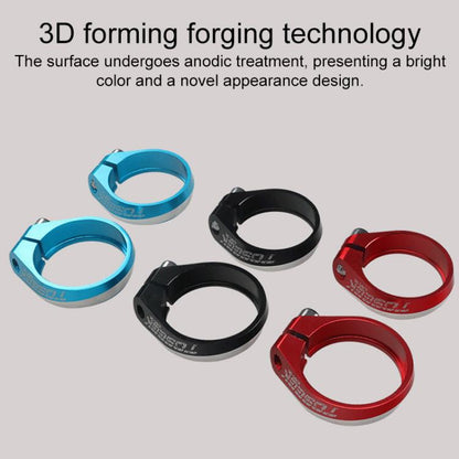 TOSEEK Aluminum Alloy Bicycle Seat Tube Clamp