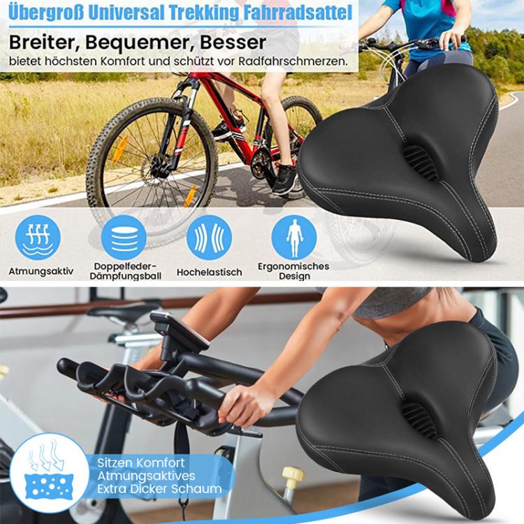 Mountain Bike Wide Seat Saddle