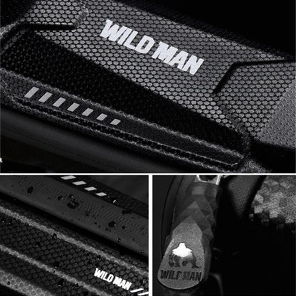 WILD MAN ES5 Basic Mountain Bicycle EVA Hard Shell Bag Bike Front Top Tube Bag
