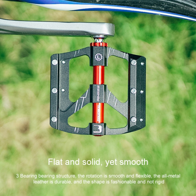 PROMEND PD-M88 1 Pair Mountain Bicycle Aluminum Alloy 3-Bearings Pedals