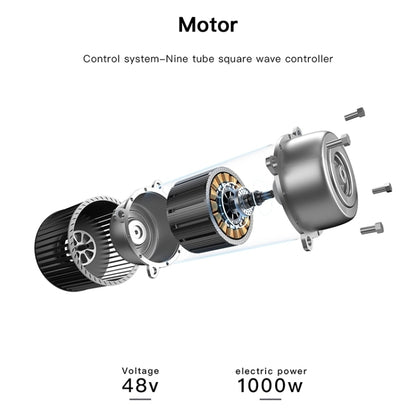 Elektrinis dviratis BEZIOR XF001 1000W 48V 12.5AH