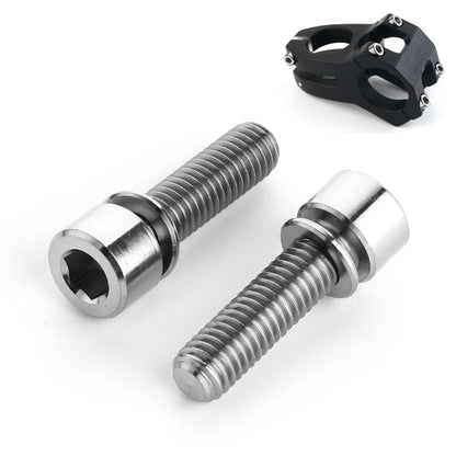 6 PCS Bicycle Accessories Titanium Bottle Cage Screw M5 18mm