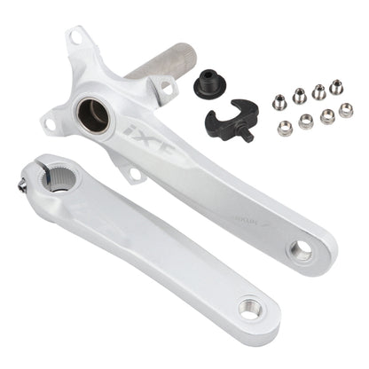 JIANKUN IXF Mountain Bike Hollow Crank Modified Single-plate Left and Right Cranks Crankshaft Bottom Axle