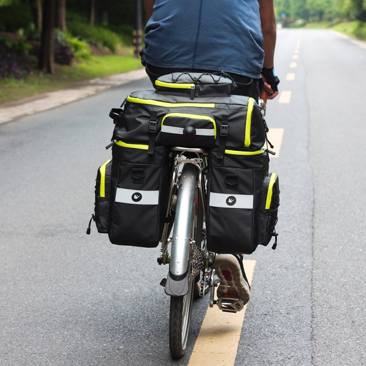 Rhinowalk Three-in-one Multifunctional Bicycle Rear Shelf Pannier Waterproof Long-distance Equipment