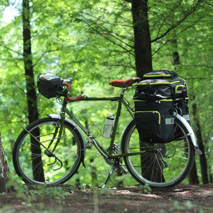 Rhinowalk Three-in-one Multifunctional Bicycle Rear Shelf Pannier Waterproof Long-distance Equipment
