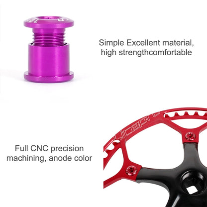 5 PCS Litepro Mountain Bike Bicycle Plate Nail Sprocket Plate Screw Folding Bike Modified Single Plate Nail