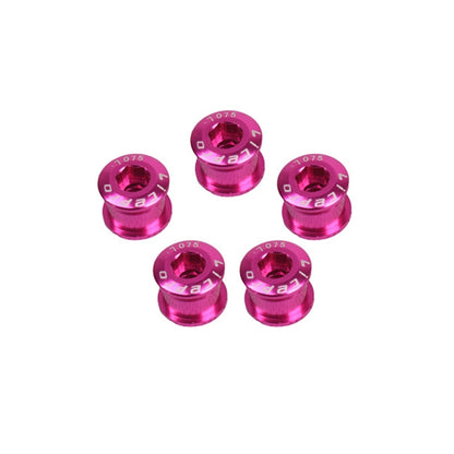 5 PCS Litepro Mountain Bike Bicycle Plate Nail Sprocket Plate Screw Folding Bike Modified Single Plate Nail
