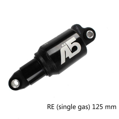 KindShock A5 Air Pressure Rear Shock Absorber Mountain Bike Shock Absorber Folding Bike Rear Liner, Size:125mm, Style:RR1 Dual Gas