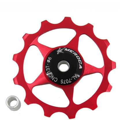 MEROCA Metal Bearings Mountain Bike Road Bike Rear Derailleur Guide Wheel 11T/13T Guide Wheel