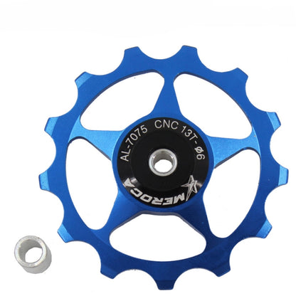 MEROCA Metal Bearings Mountain Bike Road Bike Rear Derailleur Guide Wheel 11T/13T Guide Wheel