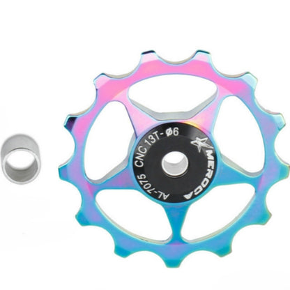 MEROCA Metal Bearings Mountain Bike Road Bike Rear Derailleur Guide Wheel 11T/13T Guide Wheel