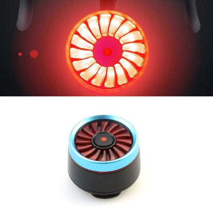 Bicycle Smart Sensor Brake Light USB Tail Light Warning Light