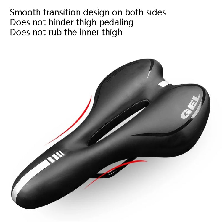 Silicone Bicycle Seat Mountain Bike Saddle Seat Cushion Comfortable Bicycle Accessories Equipment