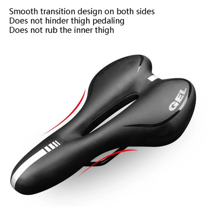 Silicone Bicycle Seat Mountain Bike Saddle Seat Cushion Comfortable Bicycle Accessories Equipment