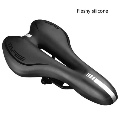 Silicone Bicycle Seat Mountain Bike Saddle Seat Cushion Comfortable Bicycle Accessories Equipment