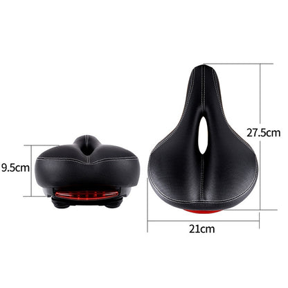 Bicycle Seat With Taillights With Light Mountain Bike Bicycle Saddle Seat Cushion