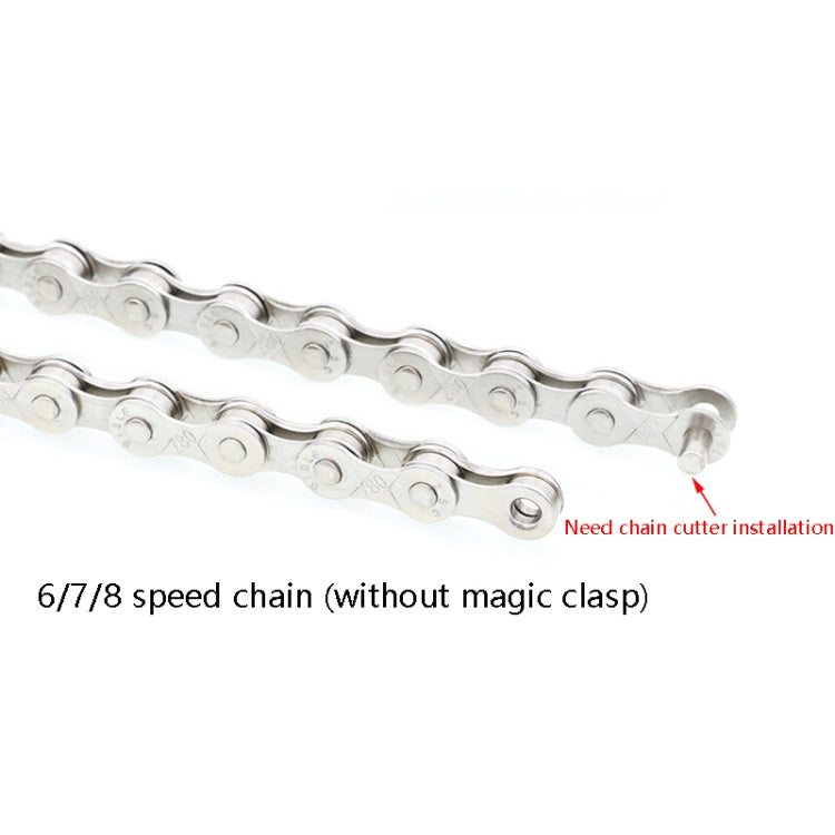 Mountain Road Bike Chain Electroplating Chain, Specification: