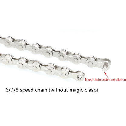 Mountain Road Bike Chain Electroplating Chain, Specification: