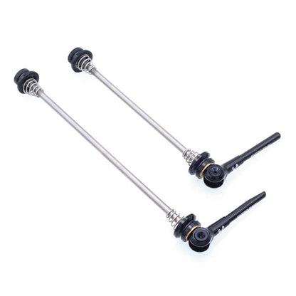 EVERDAWN Mountain Highway Bike Titanium Alloy Axis Quick Removal Rod Front And Rear Rollers Open Flower Drum Fixed Axis Trolley