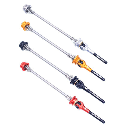 EVERDAWN Mountain Highway Bike Titanium Alloy Axis Quick Removal Rod Front And Rear Rollers Open Flower Drum Fixed Axis Trolley