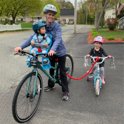 ZXCQYS-L Bicycle Tow Rope Mountain Bike Parent-Child Pull Rope Portable Tow Rope