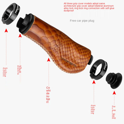 1 Pair PROMEND GR-502H Bicycle Mountain Bike Folding Bike Locking Ergonomic Meat Ball Gloves