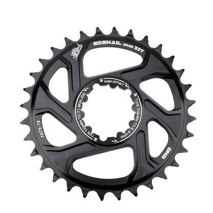 BDSNAIL Mountain Bike Single Disk GXP Direct-Shaped Integrated Disk Positive And Negative Tooth Disc