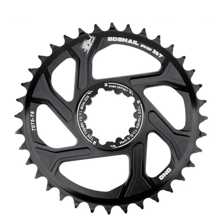 BDSNAIL Mountain Bike Single Disk GXP Direct-Shaped Integrated Disk Positive And Negative Tooth Disc