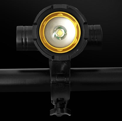 7602 LED USB Charging Telescopic Zoom Bicycle Front Light, Specification:
