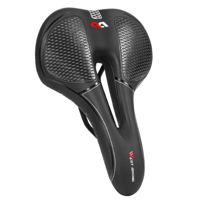 WEST BIKING Bicycle Riding Comfortable Silicone Saddle, Style: