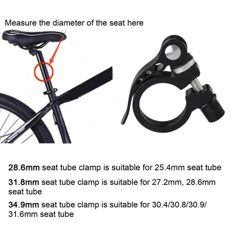 5 PCS Bicycle Accessories Quick Release Clip Road Bike Seatpost Clamp