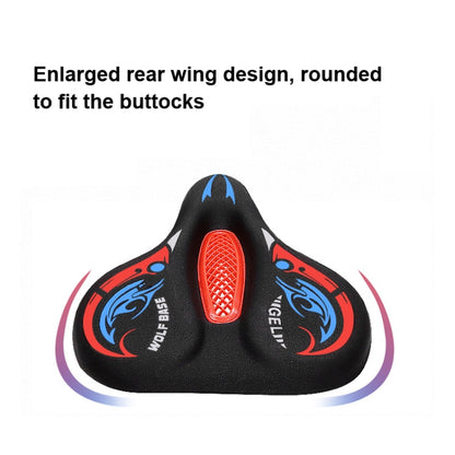 Bicycle Seat Cover Thickened Silicone Shock-absorbing Saddle Cover