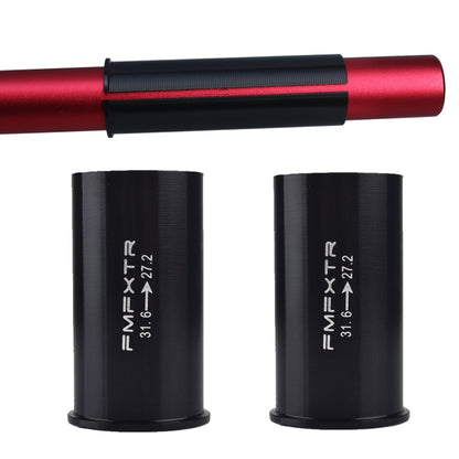 2 PCS FMFXTR Bicycle Seat Tube Reducer Sleeve Conversion Sleeve, Specification: