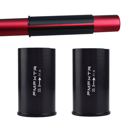 2 PCS FMFXTR Bicycle Seat Tube Reducer Sleeve Conversion Sleeve, Specification:
