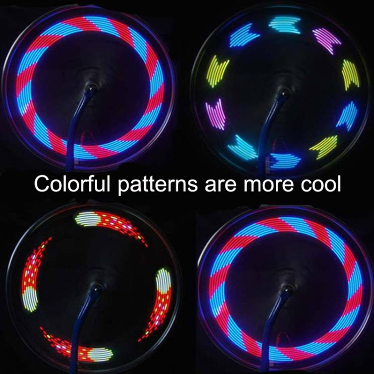 Bike Double-Sided Hot Wheels Mountain Bike Steel Wire Colorful Spokes Lamp