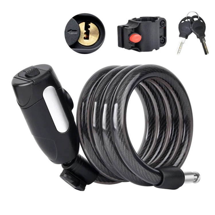 Fixed Portable Anti-theft Thickened Steel Wire Chain Bicycle Lock